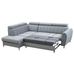 Canapea de colt Tempo Kondela Korio Left (Light Gray) Thumb