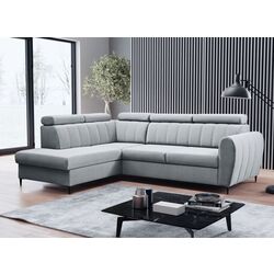 Canapea de colt Tempo Kondela Korio Left (Light Gray)