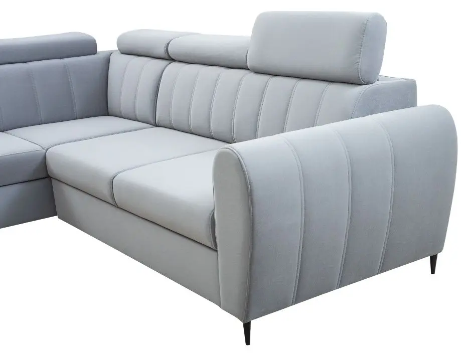 Canapea de colt Tempo Kondela Korio Left (Light Gray)