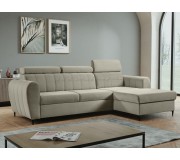 Canapea de colt Tempo Kondela Korio Right (Beige)