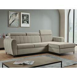 Canapea de colt Tempo Kondela Korio Right (Beige)