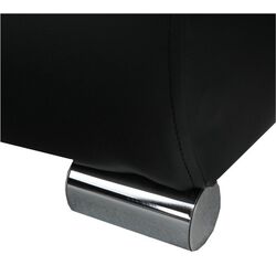 Диван угловой Tempo Kondela Late Right (Black/Gray) Thumb