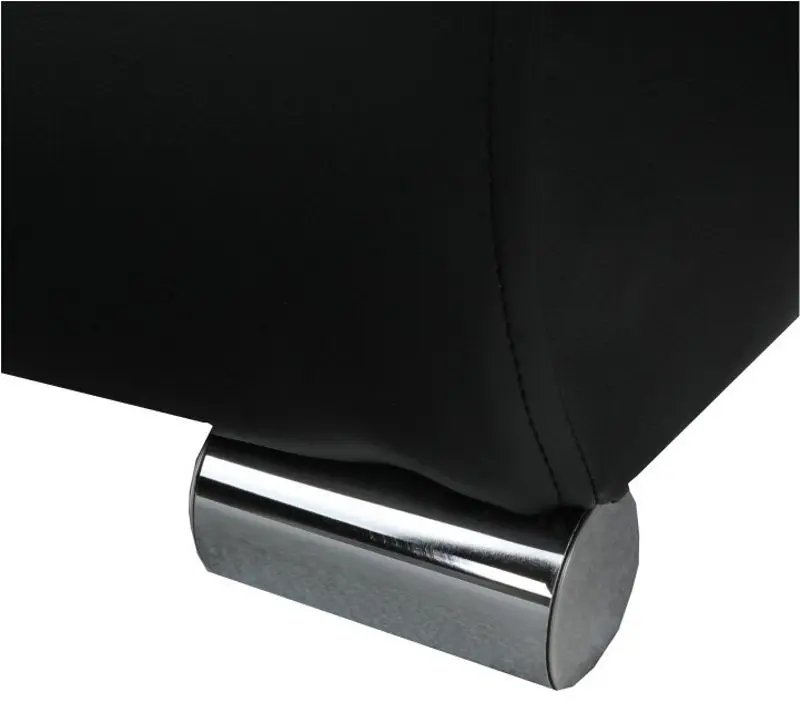Диван угловой Tempo Kondela Late Right (Black/Gray) - 8