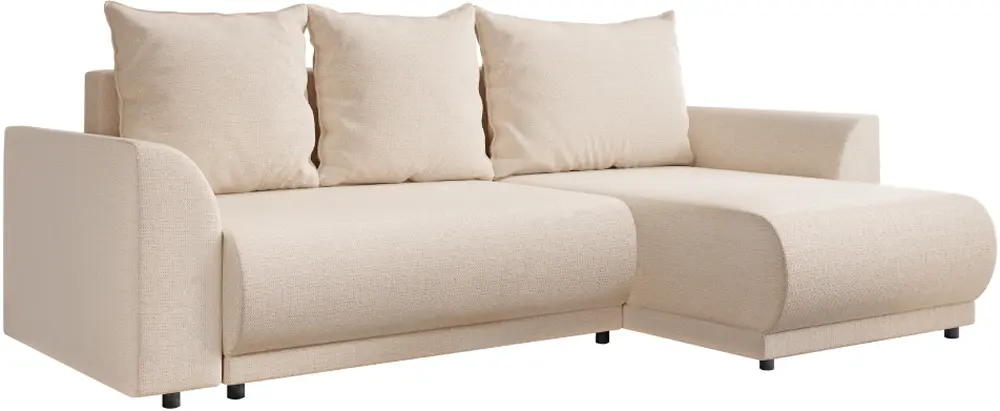 Диван угловой Tempo Kondela Limon Roh Right (Beige)