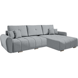 Canapea de colt Tempo Kondela Longa Roh Right Monolith 84 (Light Gray) Thumb