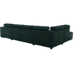 Диван угловой Tempo Kondela Malaga Big Left Country 11 (Emerald) Thumb