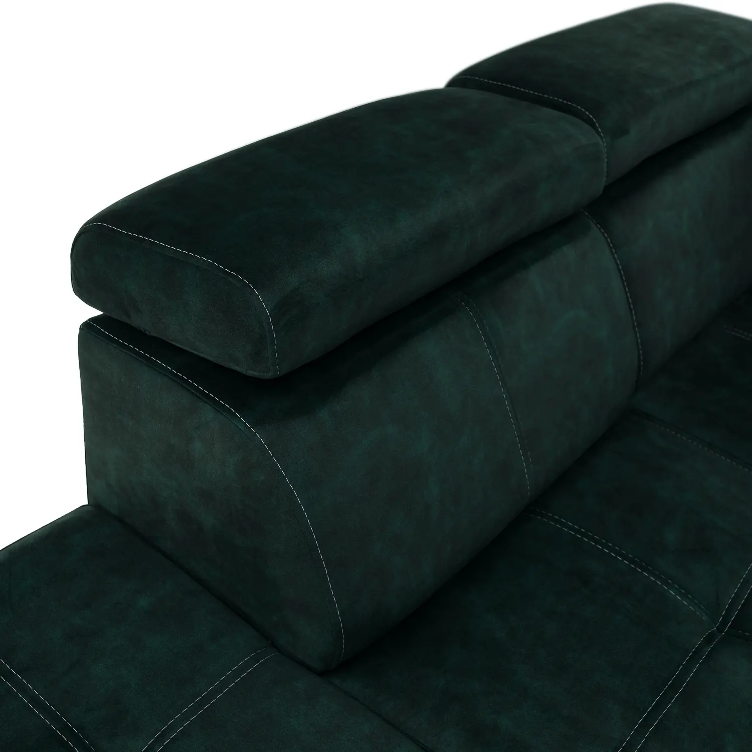 Диван угловой Tempo Kondela Malaga Big Left Country 11 (Emerald) - 9