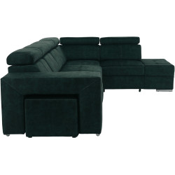 Диван угловой Tempo Kondela Malaga Big Right Country 11 (Emerald) Thumb