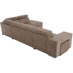 Canapea de colt Tempo Kondela Malaga Big Right Country 3 (Beige) Thumb