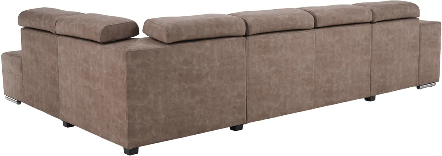 Canapea de colt Tempo Kondela Malaga Big Right Country 3 (Beige)