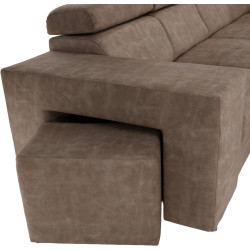 Canapea de colt Tempo Kondela Malaga Big Right Country 3 (Beige) Thumb