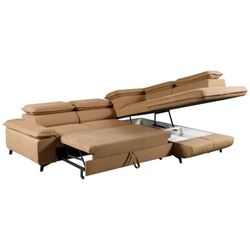 Диван угловой Tempo Kondela Manty Roh Right (Brown) Thumb