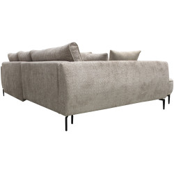 Canapea de colt Tempo Kondela Muriel Roh Left Gerra 15/Coral Bouclé 50 (Gray Beige) Thumb