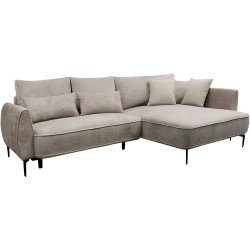 Canapea de colt Tempo Kondela Muriel Roh Right (Gray Beige) Thumb