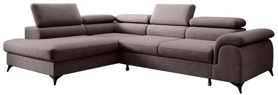 Canapea de colt Tempo Kondela Pony Left (Brown-grey)