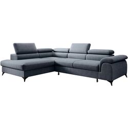 Canapea de colt Tempo Kondela Pony Roh Left Whisper 15 (Steel Grey) Thumb