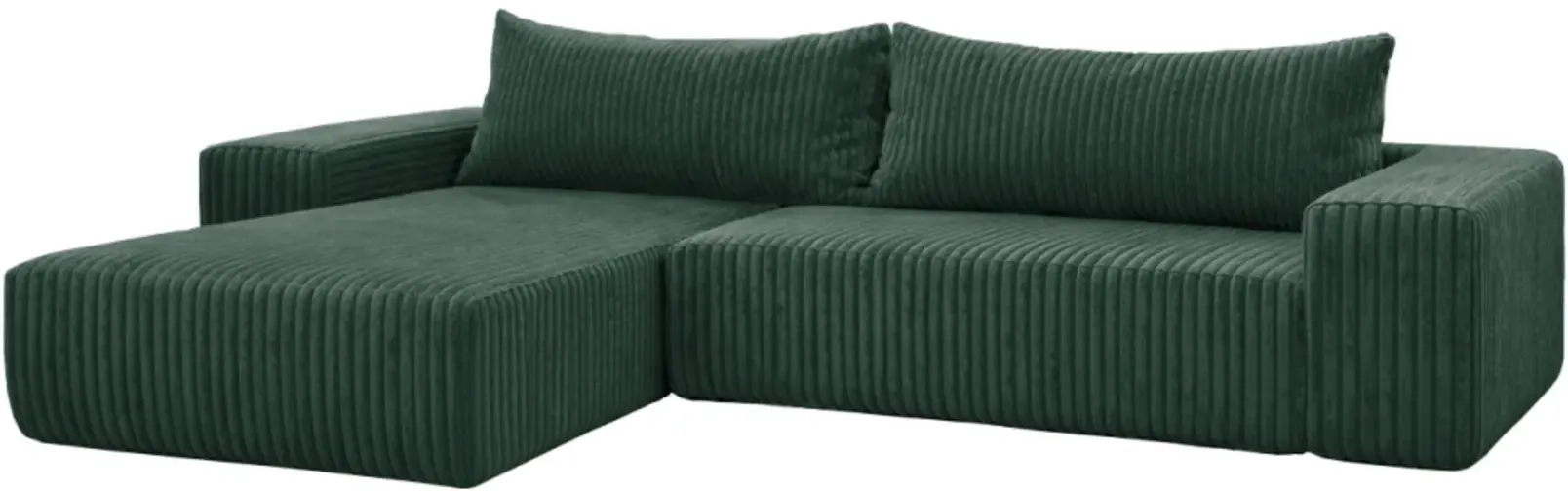 Canapea de colt Tempo Kondela Prema Roh Uni Tilia 39 (Green) - 2