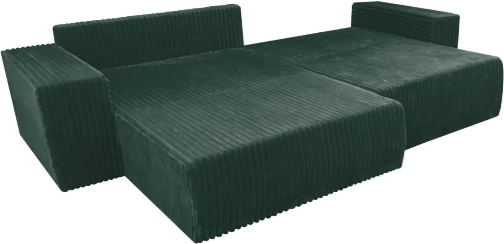 Canapea de colt Tempo Kondela Prema Roh Uni Tilia 39 (Green) - 3