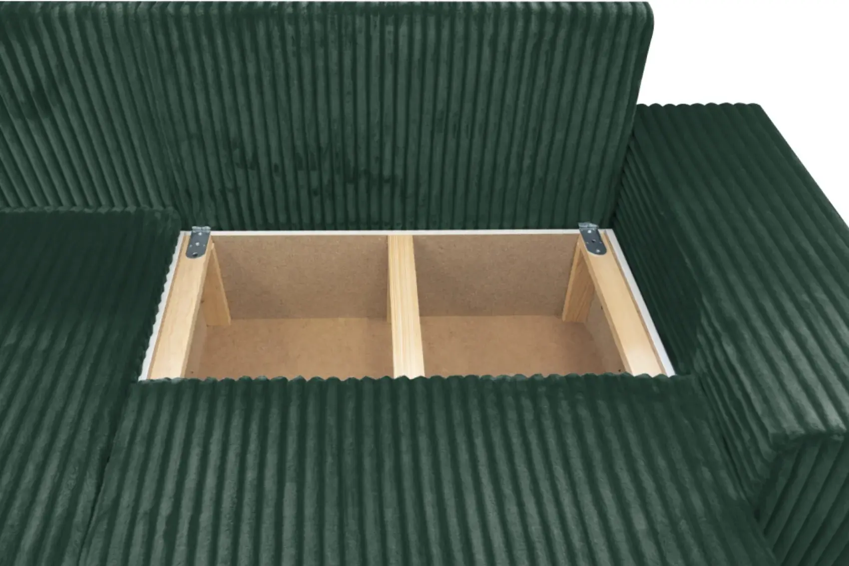 Canapea de colt Tempo Kondela Prema Roh Uni Tilia 39 (Green) - 4