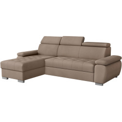 Диван угловой Tempo Kondela Semi Roh Left Paros 3 (Gray Beige) Thumb