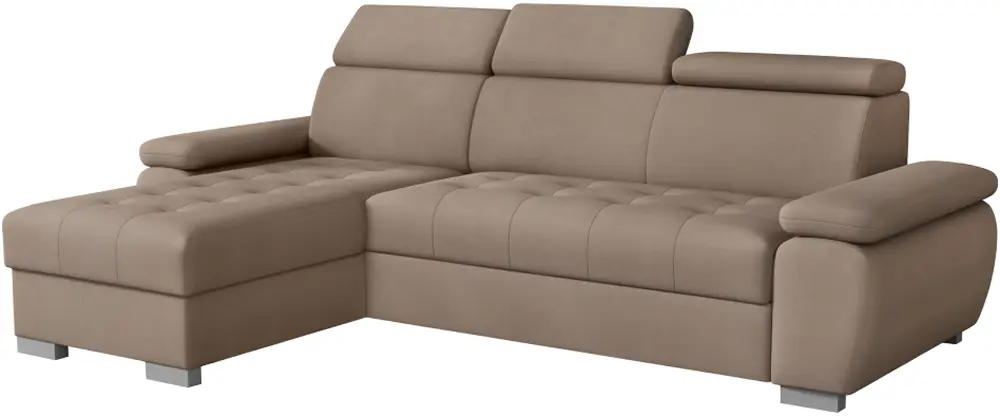 Диван угловой Tempo Kondela Semi Roh Left Paros 3 (Gray Beige)