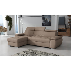 Диван угловой Tempo Kondela Semi Roh Left Paros 3 (Gray Beige) Thumb