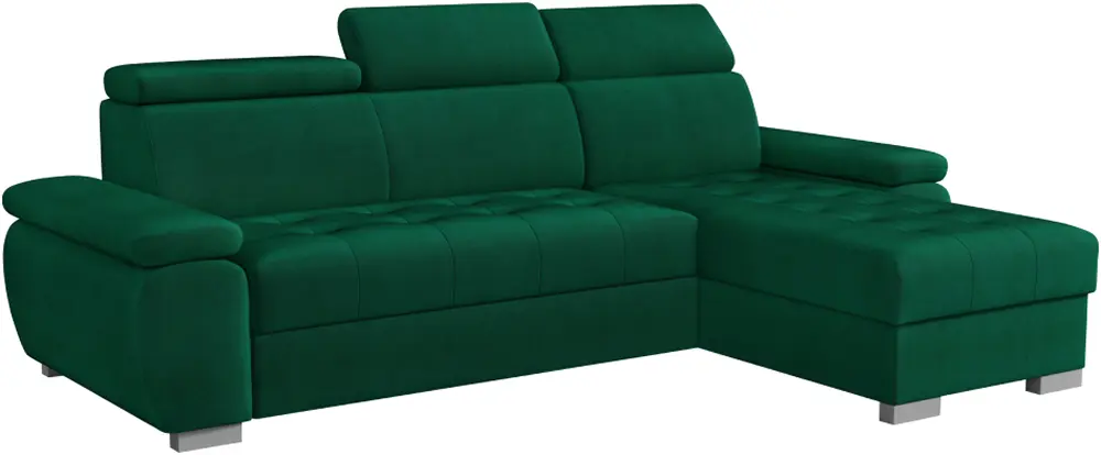 Диван угловой Tempo Kondela Semi Roh Right Kronos 14 (Green)