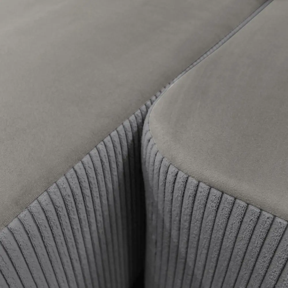 Диван угловой Tempo Kondela Senty (Dark Grey/Grey)