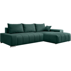 Canapea de colt Tempo Kondela Vezan Roh Right Monolith 37 (Emerald) Thumb