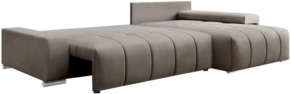 Canapea de colt Tempo Kondela Vezan Roh Right Monolith 85 (Gray)