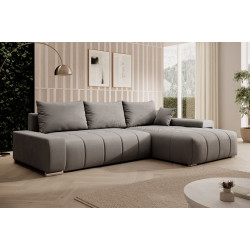 Canapea de colt Tempo Kondela Vezan Roh Right Monolith 85 (Gray)