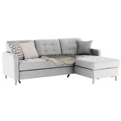 Диван угловой Tempo Kondela Visby (Light Grey) Thumb