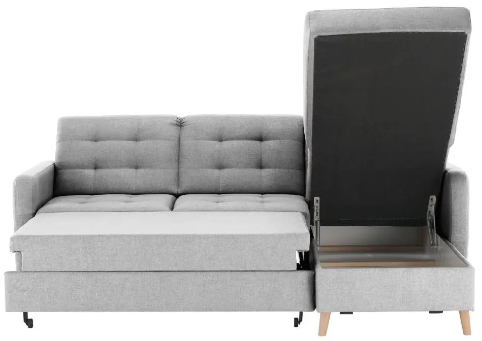 Диван угловой Tempo Kondela Visby (Light Grey)