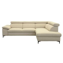 Canapea de colt Tempo Kondela Zachary Roh Right (Cream) Thumb