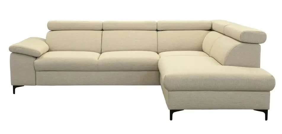 Canapea de colt Tempo Kondela Zachary Roh Right (Cream) - 2