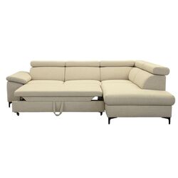 Canapea de colt Tempo Kondela Zachary Roh Right (Cream) Thumb