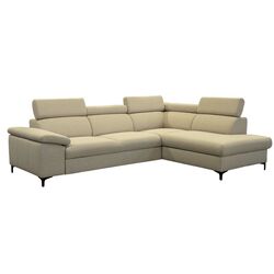 Canapea de colt Tempo Kondela Zachary Roh Right (Cream) Thumb