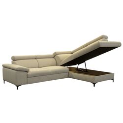 Canapea de colt Tempo Kondela Zachary Roh Right (Cream) Thumb