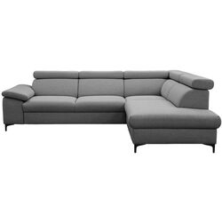 Canapea de colt Tempo Kondela Zachary Roh Right (Gray) Thumb