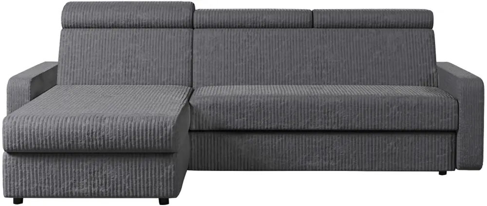 Canapea de colt Tempo Kondela Mora Roh Left Poso 60 (Gray)