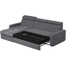 Canapea de colt Tempo Kondela Mora Roh Left Poso 60 (Gray) Thumb