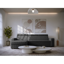 Canapea de colt Tempo Kondela Mora Roh Left Poso 60 (Gray)