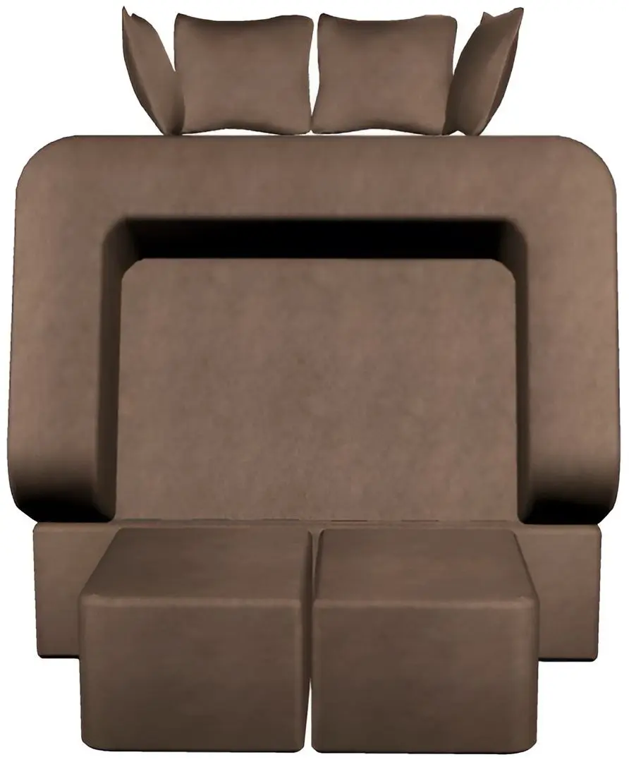 Canapea in forma de U Tiara Caprice 4 Extra 200x160x40 (Dark Beige)