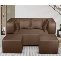 Canapea in forma de U Tiara Caprice 4 Extra 200x160x40 (Dark Beige)