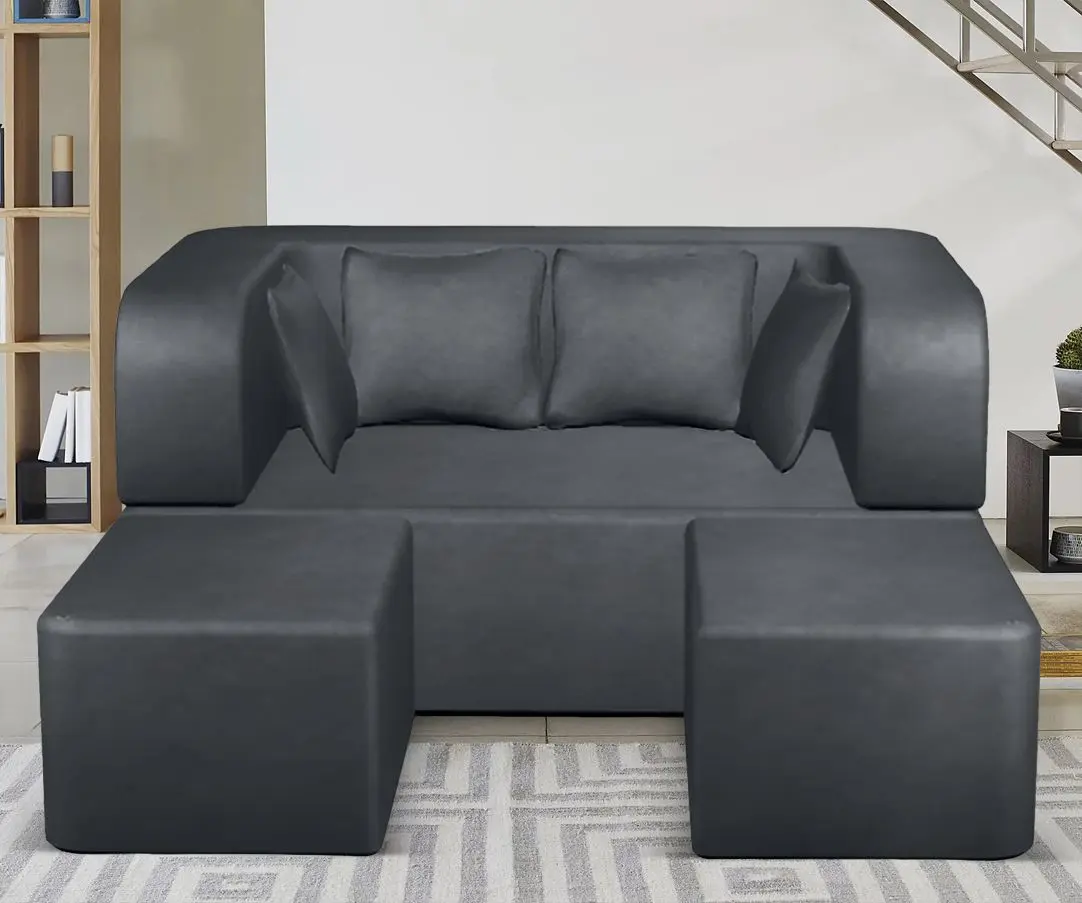 Canapea in forma de U Tiara Caprice 4 Extra 200x160x40 (Dark Grey)