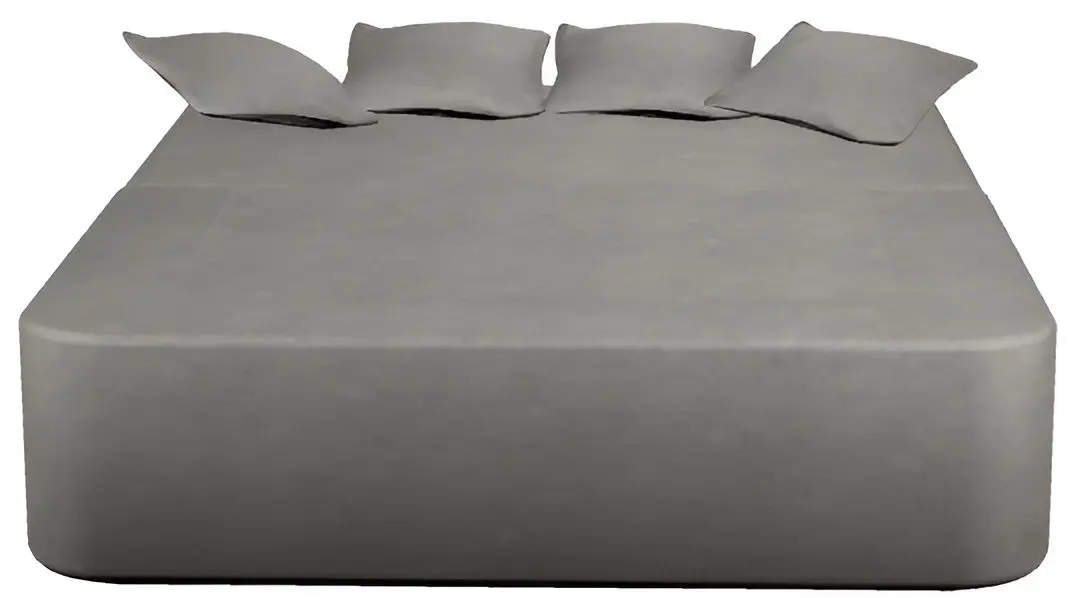 Canapea in forma de U Tiara Caprice 4 Extra 200x160x40 (Light Grey)