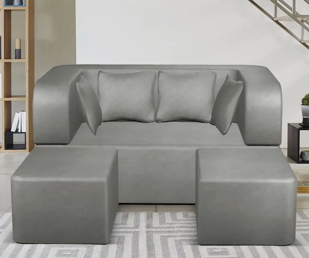 Canapea in forma de U Tiara Caprice 4 Extra 200x160x40 (Light Grey)