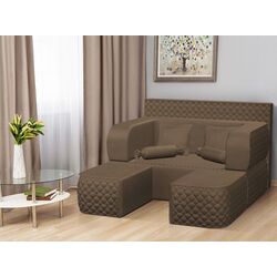 Canapea in forma de U Tiara Elegance 200x160x40 (Dark Beige)