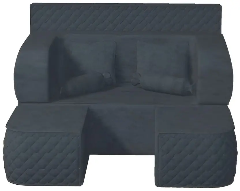 Canapea in forma de U Tiara Elegance 200x160x40 (Dark Grey)