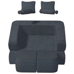 Canapea in forma de U Tiara Elegance 200x160x40 (Dark Grey) Thumb